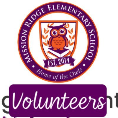 We are the Owlsome Volunteers of Mission Ridge Elementary!