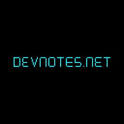 devnotes_net's profile picture. DevNotes