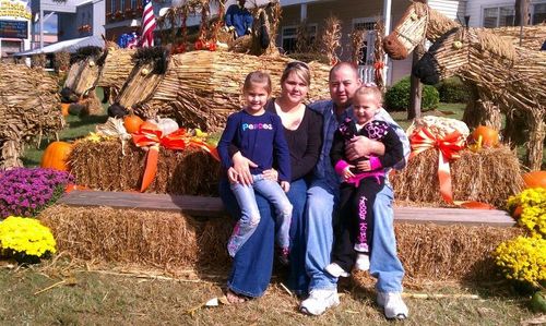 I am happily married to @kissymichelle and we have 3 beautiful girls, Ashlyn Leigh-Ann, Adrianna Jane and Bryleigh Faith! My pride and joy!
