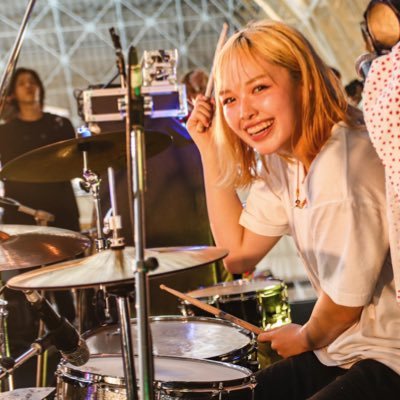 yumi_punk_dr's profile picture. @slycatgirl のドラム 20さい 滋賀県 サメが大好き🦈