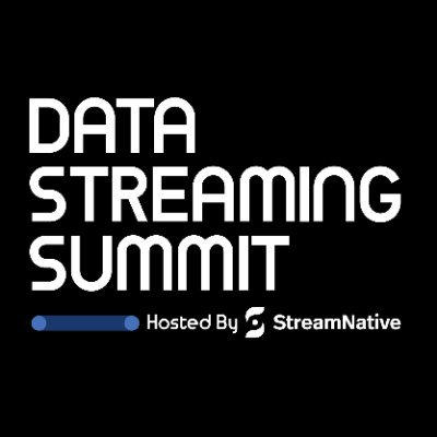 Data Streaming Summit is the conference dedicated to community of all data streaming technologies like @apache_pulsar, @apachekafka
