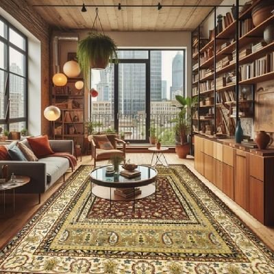 Post regularly with high-quality rug photos, styling tips, behind-the-scenes craftsmanship, and customer showcases to build engagement.