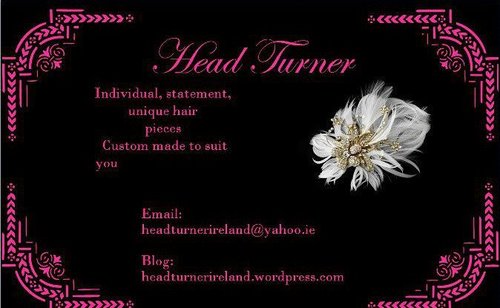 Visit  our Blog for updates on the latest head pieces and email us if you have any further enquires!!