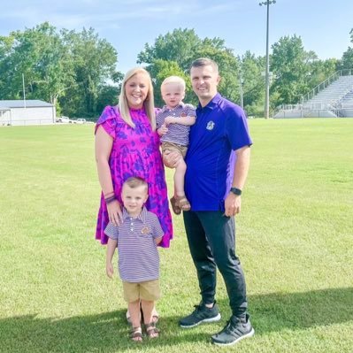 Married • Teach • Coach • Hudson & Holden • Luke 1:37 • Geraldine High School #PurpleNation