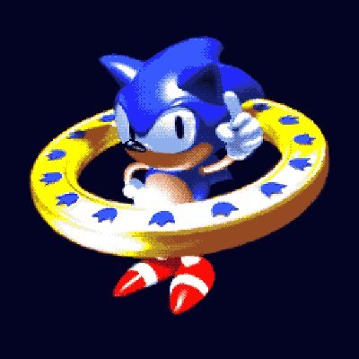 SonicRecompile's profile picture. The offical twitter account for the fan game Sonic Recompile