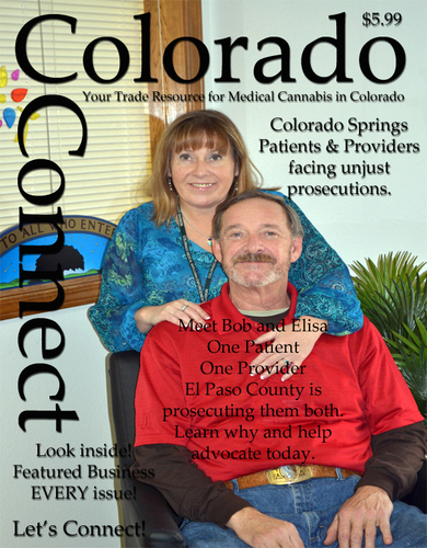 Colorado Connect is a trade publication for the medical cannabis industry in Colorado. Hiedi Handford and Irvin Rosenfeld co-edit.