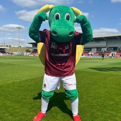 Official Twitter account for @ntfc mascot 'Clarence The Dragon'. Proudly sponsored by @NorthantsF