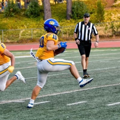 BrandonDobson41's profile picture. C/O 2025 II OLB II 3.75 GPA II 5’10”200lbs II Bench 315 Squat 405 Power clean 250 II SUHS || phone # 530 382 3052 NCAA ID # 2309122103