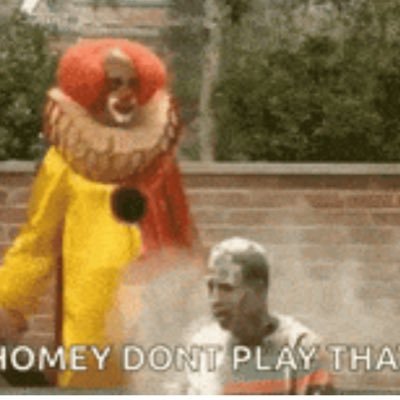 Homey don’t play that! But he loves sports,hates mean people ,republicans and democrats.E-L-E.Everyone love Everyone,unless they disagree with you then fuck’em.