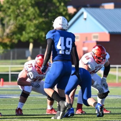 Fremont football. #49. C/O 2025. 6’1 215lbs. 3.9 GPA. 2022 1st Team All Region.385-206-9364. NCAA #2305902283