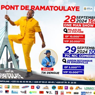 je suis un humoriste en côte d Ivoire et je m appel Ramatoulaye tel 46459696 Ramatoulayedj@yahoo.fr