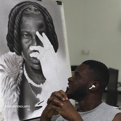 Official Twitter Page For A Ghanaian Based Pencil Artist (Spencer Pencil Arts)