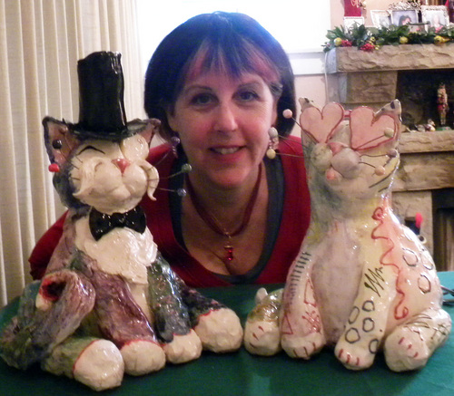 Artsy type, designer of WhimsiClay , loves family & animals. Vegetarian for 25 years. Want to make a difference for animals.