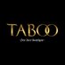 TABOO FREE LOVE BOUTIQUE (@tabooboutique_) Twitter profile photo TABOO FREE LOVE BOUTIQUE (@tabooboutique_) Twitter profile photo