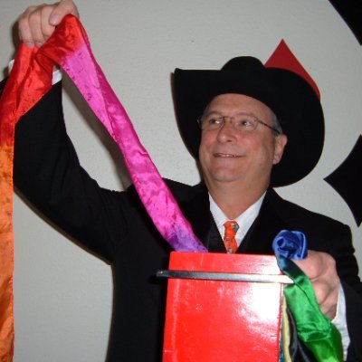 I love the outdoors, hunting, fishing, sight seeing. I am also a magician with memberships to the S.A.M., I.B.M., H.A.O.M, and T.A.O.M. magic clubs.