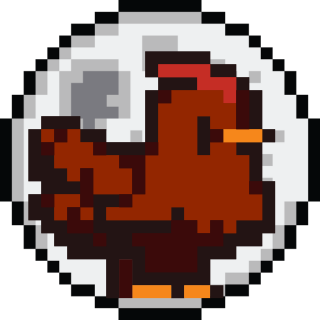Welcome to our coop! We have 3 cinnamon queens, and 9 black star chickens (8 hens, 1 rooster). We hope you enjoy your time here!
Follow us on Twitch!