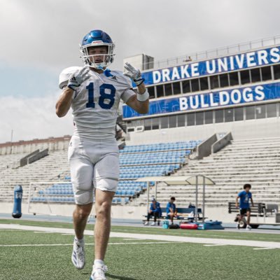 HankFoley5's profile picture. @DrakeBulldogsFb WR