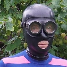 Rubber bondage . Humiliating , punishment , hogtie , different roles in slavery Adult slave , sissy slave , girl boy , object , toy , doll , cosplay