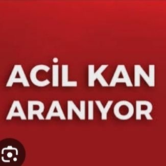 kanverumutol0's profile picture. Paylaşılan kan ihtiyaçlarını retweet