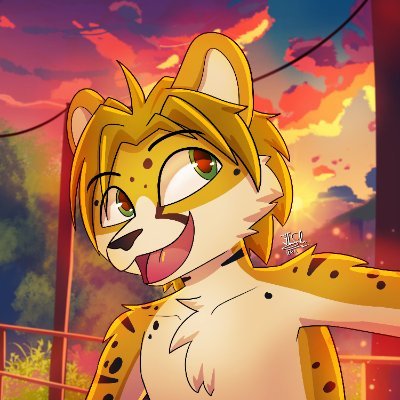 Cheetah_Azari's profile picture. 23 he/him
Cheetah/tiger hybrid
artist of the pfp is IlkaTheCheetah
:3
