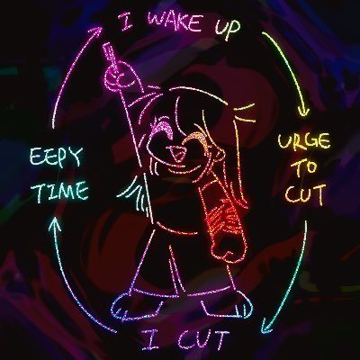 watchingdead09's profile picture. 🔞猫毛下藏着什么？｜不是地雷妹妹哦我是C4｜无预警自伤/uncensored sh｜中/en｜日本語勉強中