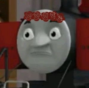 ''Listen, bud! in the states, we don't care a dime for a few spills!''
Just a RWS parody not affiliated with Mattel or the Awdry family
