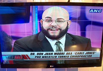 American Professional Wrestler,  International Sports Chiropractor