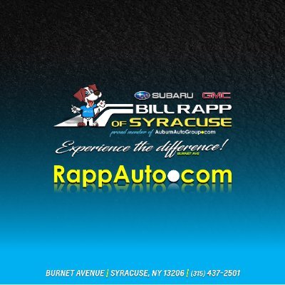 BillRappofSyr's profile picture. We are more than just a dealership. For years, we've provided those throughout greater Syracuse and beyond with exceptional services and customer experience.