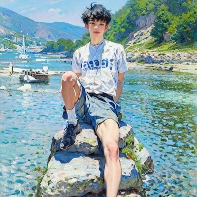 喜天体，野裸，爬山😁