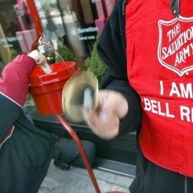 For the staff bellringers of the Salvation Army Red Kettle Campaign in Summit County, Ohio