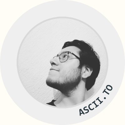 asciito's profile picture. Como no querer vivir, cuando todo lo que veo mal aún sigue aquí.