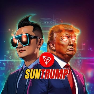 the ultimate memecoin mashup of Justin Sun and Donald Trump! $SunTrump on $TRX!