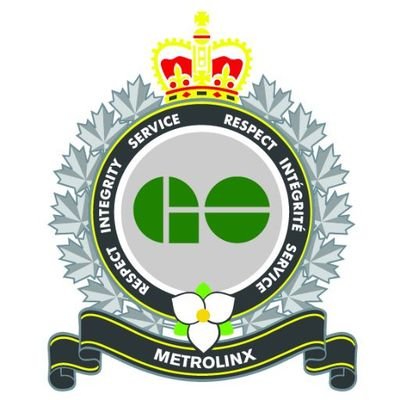 GOMULLETT704's profile picture. Special Constable #278 - GO Transit Metrolinx - Central Region. Disp 877-297-0642/416-202-4400 or 911 in Emergency.

Acct not monitored 24/7