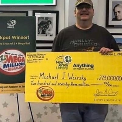 I'm Mike wiersky,the New Jersey mega lottery winner,I'm giving 50,000 to any of my lucky followers....#USA and any countries KINDLY DM TO CLAIM YOUR