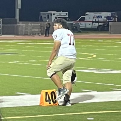 Gadsden High School 26’ DL, Height: 5’11, Weight: 248 email: zavalafrankiejr@gmail.com