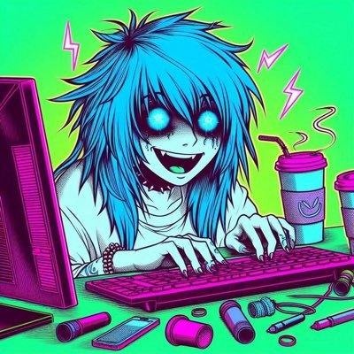 W3ND1G0G0's profile picture. Grippy Girl 🩵 Laughing Idiot 🩵 Feral Princess 🩵 EDM Enthusiast 🩵 Eater of Hearts 🩵 Unsanctioned Psyker