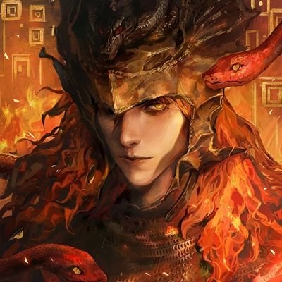 ImpalingFlame's profile picture. 𝔼𝕝 𝔼𝕞𝕡𝕒𝕝𝕒𝕕𝕠𝕣 ¦ 𝐏𝐨𝐫𝐭𝐚𝐝𝐨𝐫 𝐝𝐞𝐥 𝐇𝐞𝐦𝐨𝐟𝐮𝐞𝐠𝐨 | «𝑆𝑒𝑚𝑖𝑑𝑖𝑜𝑠 𝐶𝑎𝑖𝑑𝑜» / 𝕸𝖎 𝕲𝖗𝖆𝖓 𝕮𝖚𝖑𝖕𝖆 #Fantasyverse #EldenRing