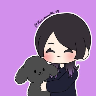 Kuromame96_47's profile picture. 20↑まったりしてるくろまめ🌸趣味絵垢(@Kuromame_Art)🌸アイコンはのあちゃんっ(*´꒳`*)