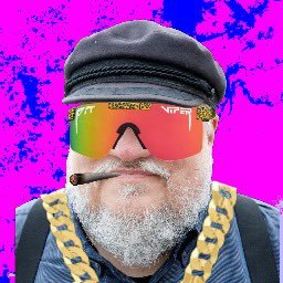 GeoffRRMartin's profile picture. GRRM’s unvaccinated twin.