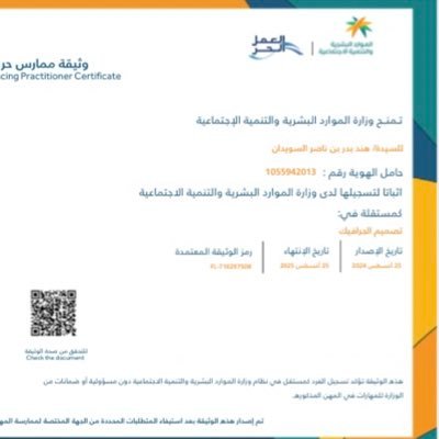 هند السويدان طالبه في تصميم الجرافيكさんのプロフィール画像
