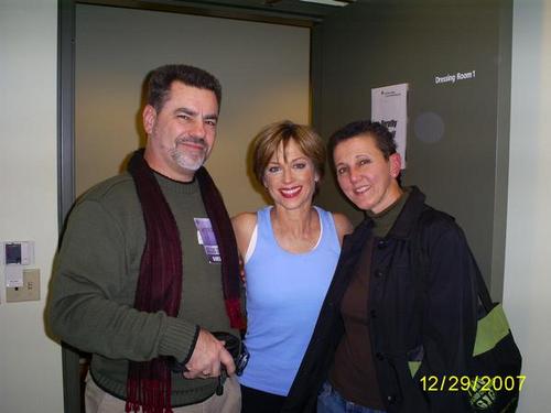 Technologist, Cat Rehoming Volunteer
And YES, THAT IS Olympian Dame Dorothy Hamill beneath my left arm in her dressing room after her show! Quite gracious!