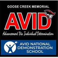AVID Goose Creek Memorial (@avid_gcm) 's Twitter Profile Photo AVID Goose Creek Memorial (@avid_gcm) 's Twitter Profile Photo