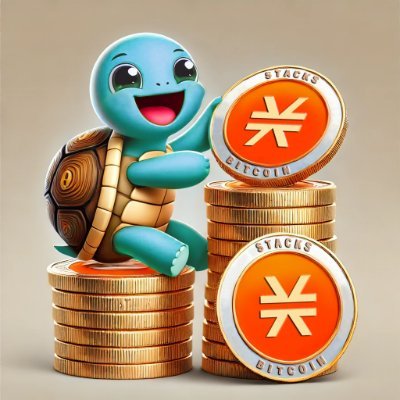StackingTurtle's profile picture. Meet  Stacking Turtle, the slow and steady hero of the Stacks blockchain! 🐢💰 Built on a network known for taking its time, our turtle doesn’t mind the pace