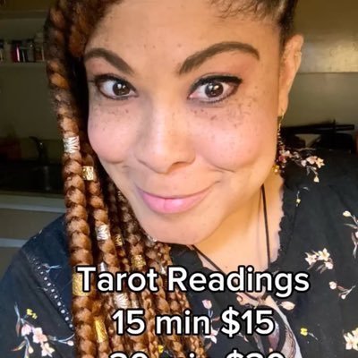 Tarot and spiritual guidance. Personal readings are 15 min $15, 30 min $30, 60 min $60. Message if interested!