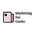 Marketing For Geeks (@geeks4marketing) Twitter profile photo Marketing For Geeks (@geeks4marketing) Twitter profile photo