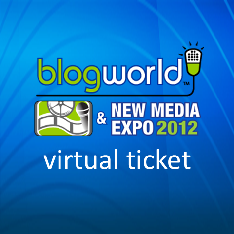 Reporting live for the BlogWorld & New Media Expo Virtual Ticket. Not signed up? Join us!