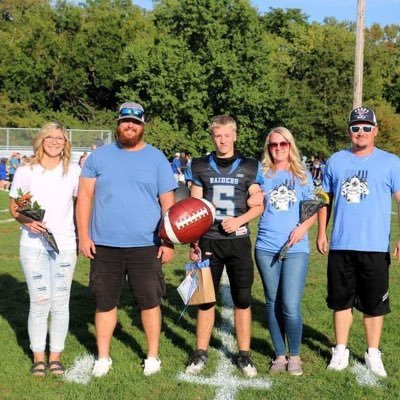 5,8 175lbs / RB/ LB class of 28 Iroquois west highschool