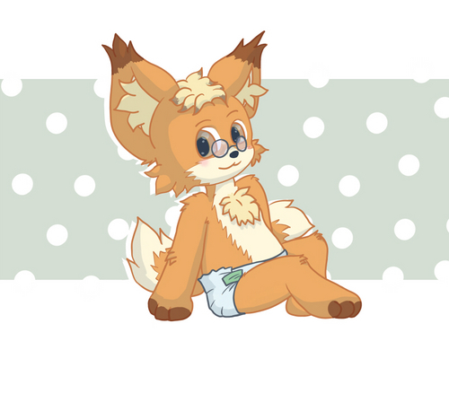 bLilFox's profile picture. 🔞 NSFW account. 3.2, Babyfur, AB/DL, and all in-between. 🏳️‍🌈 & taken. Here I crinkle.