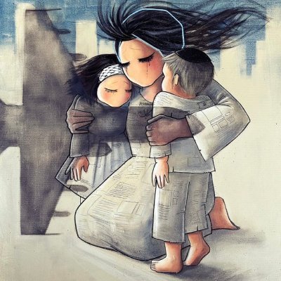 Vdinous's profile picture. Shamsia Hassani
"Dans le jeu auquel jouent les politiciens, des gens meurent vraiment !
Non à la guerre, non au meurtre d'innocents"