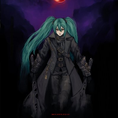 astrazoth's profile picture. im thinking miku miku oo ee oo